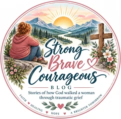 Strong. Brave. Courageous. logo